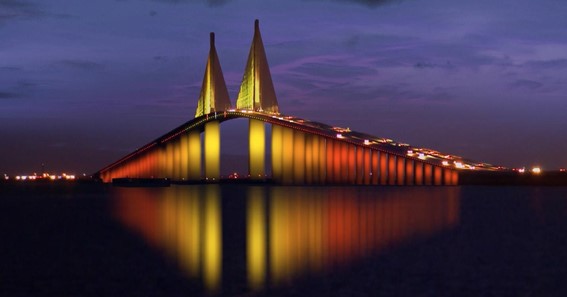 Sunshine Skyway Bridge - Tampa, Florida