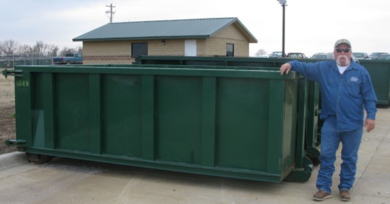 What are the steps to renting a dumpster in Phoenix